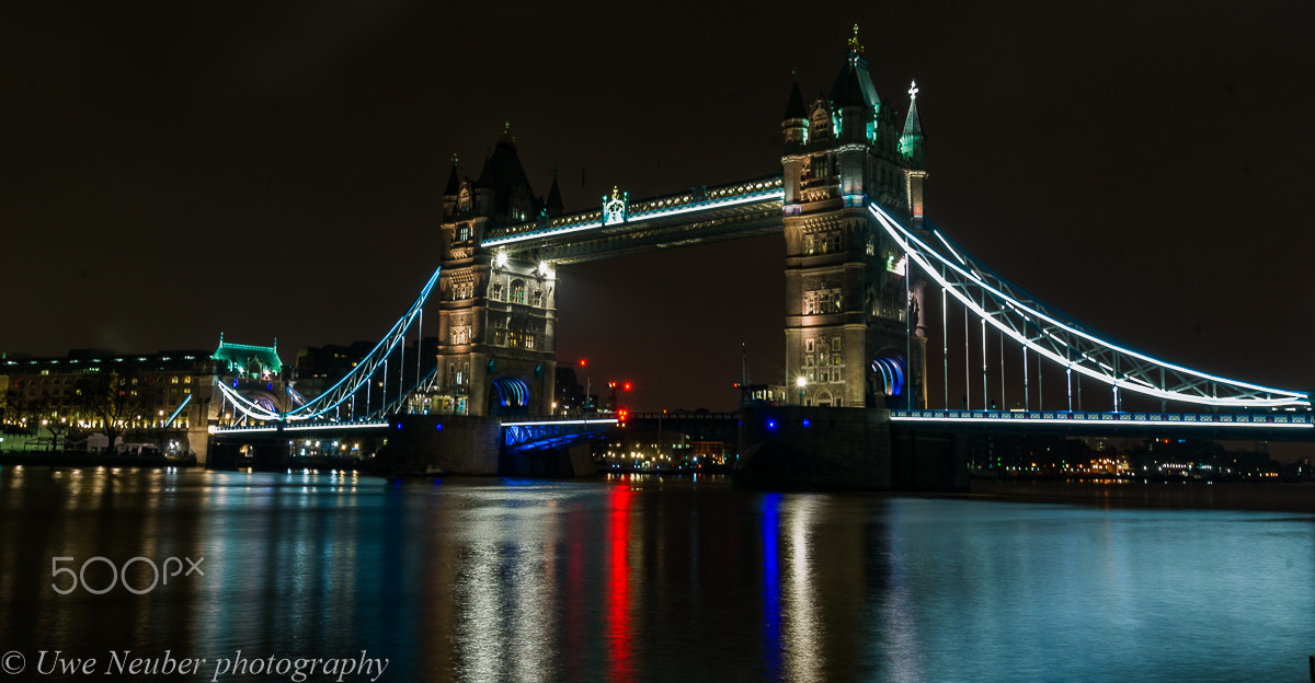 Pentax K10D + Sigma 10-20mm F3.5 EX DC HSM sample photo. London tower bridge photography