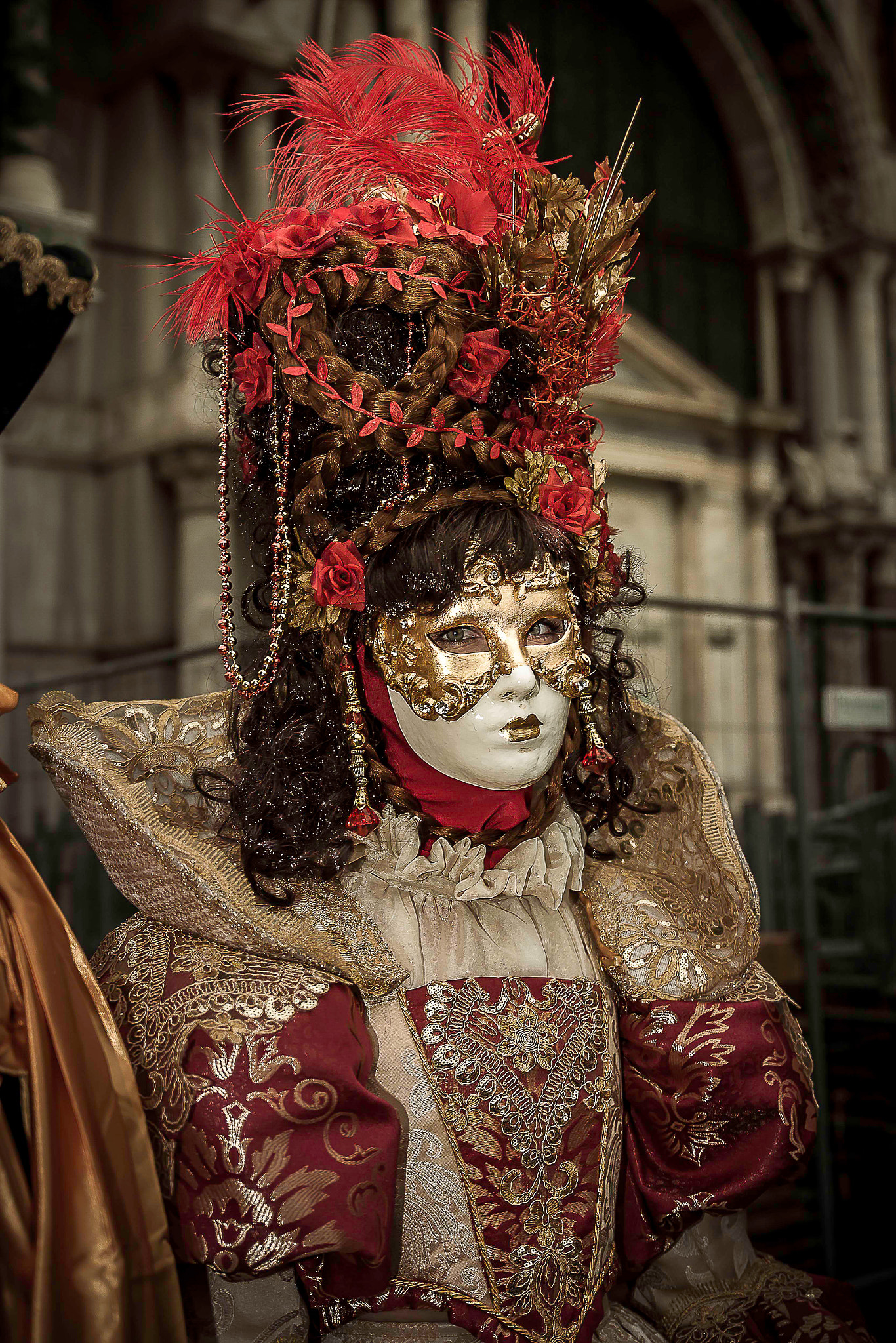 Canon EOS-1D Mark III sample photo. Maschera veneziana (italia) photography