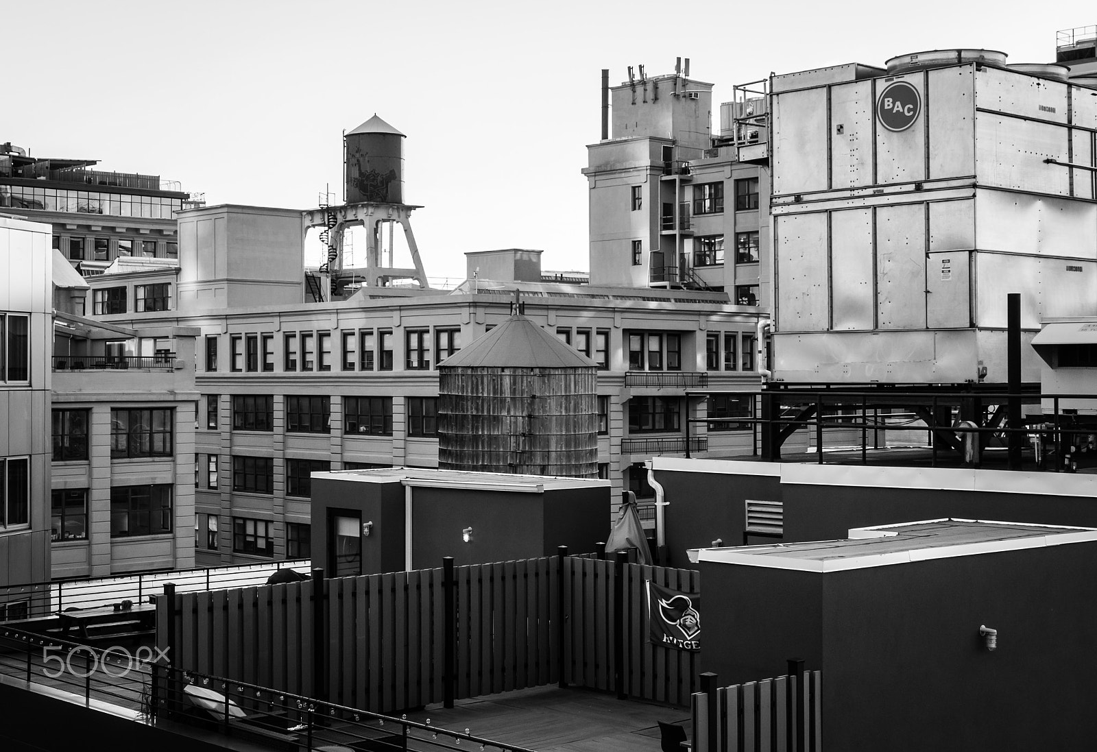 Pentax K-50 sample photo. Water towers of brooklyn photography