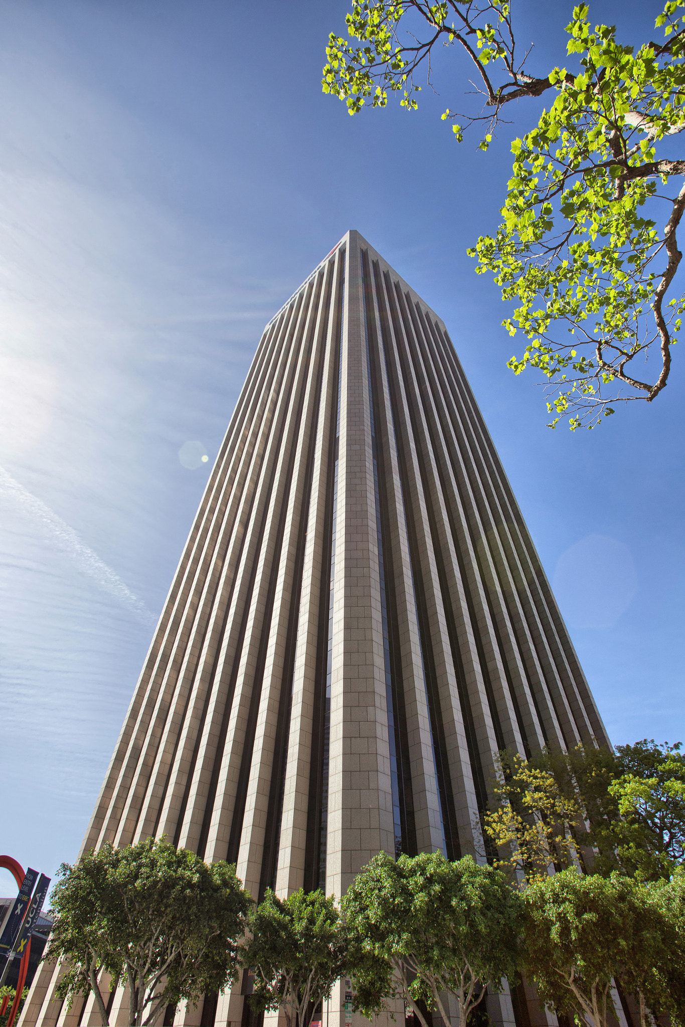Canon EOS 6D + Canon EF 16-35mm F2.8L USM sample photo. Bank of america building. los angeles photography