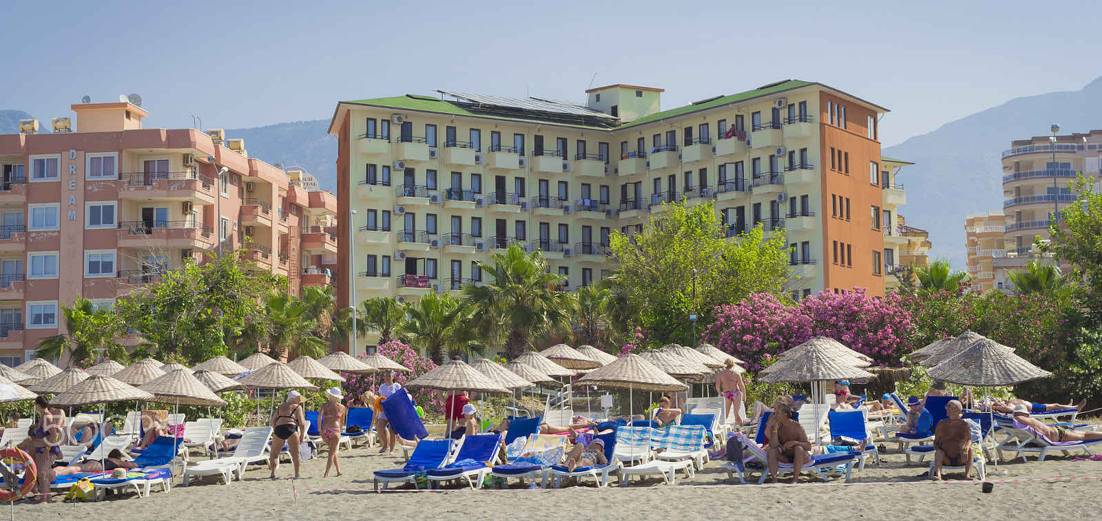 Nikon D3100 + Sigma 50mm F1.4 EX DG HSM sample photo. Sun fire beach hotel in kemer turkey, may photography