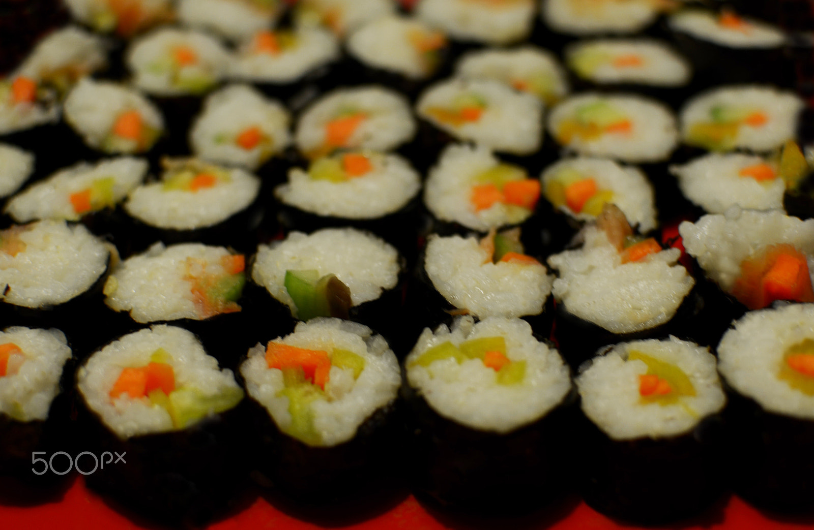 Nikon D7000 + Nikon AF Nikkor 105mm F2D DC sample photo. My sushi photography