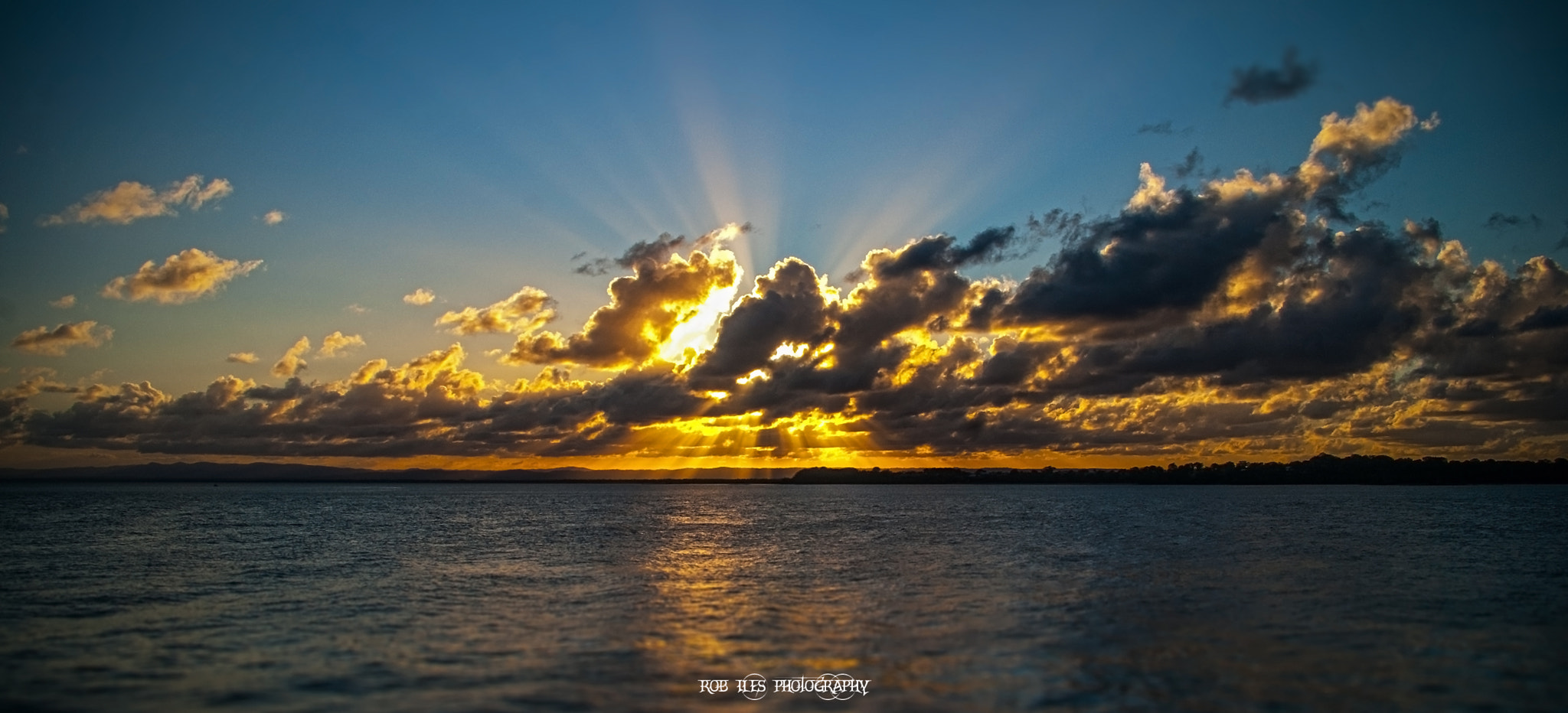 Pentax *ist DL sample photo. Bribie sunset tilt photography