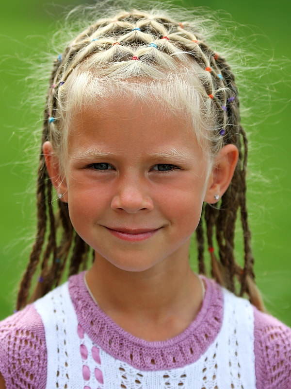 Canon 70-200mm sample photo. Девочка с Байкала. photography