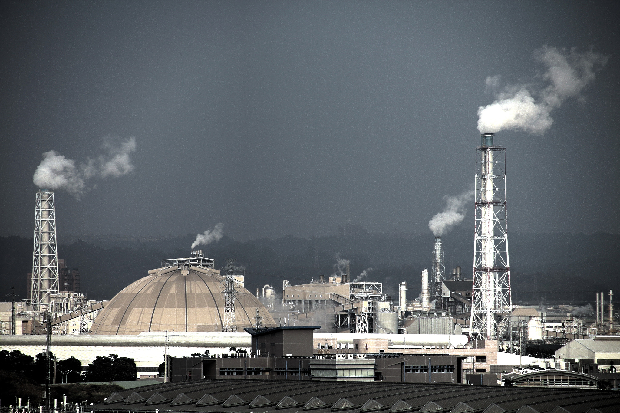 Canon EOS M sample photo. Pollution photography