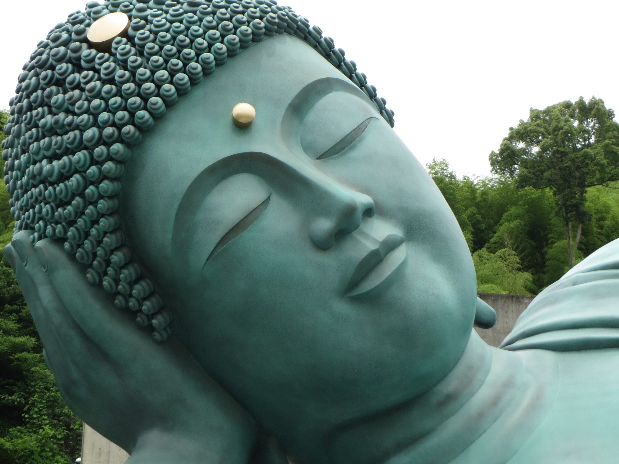 Canon PowerShot ELPH 520 HS (IXUS 500 HS / IXY 3) sample photo. Nanzoin temple - sleeping buddha photography