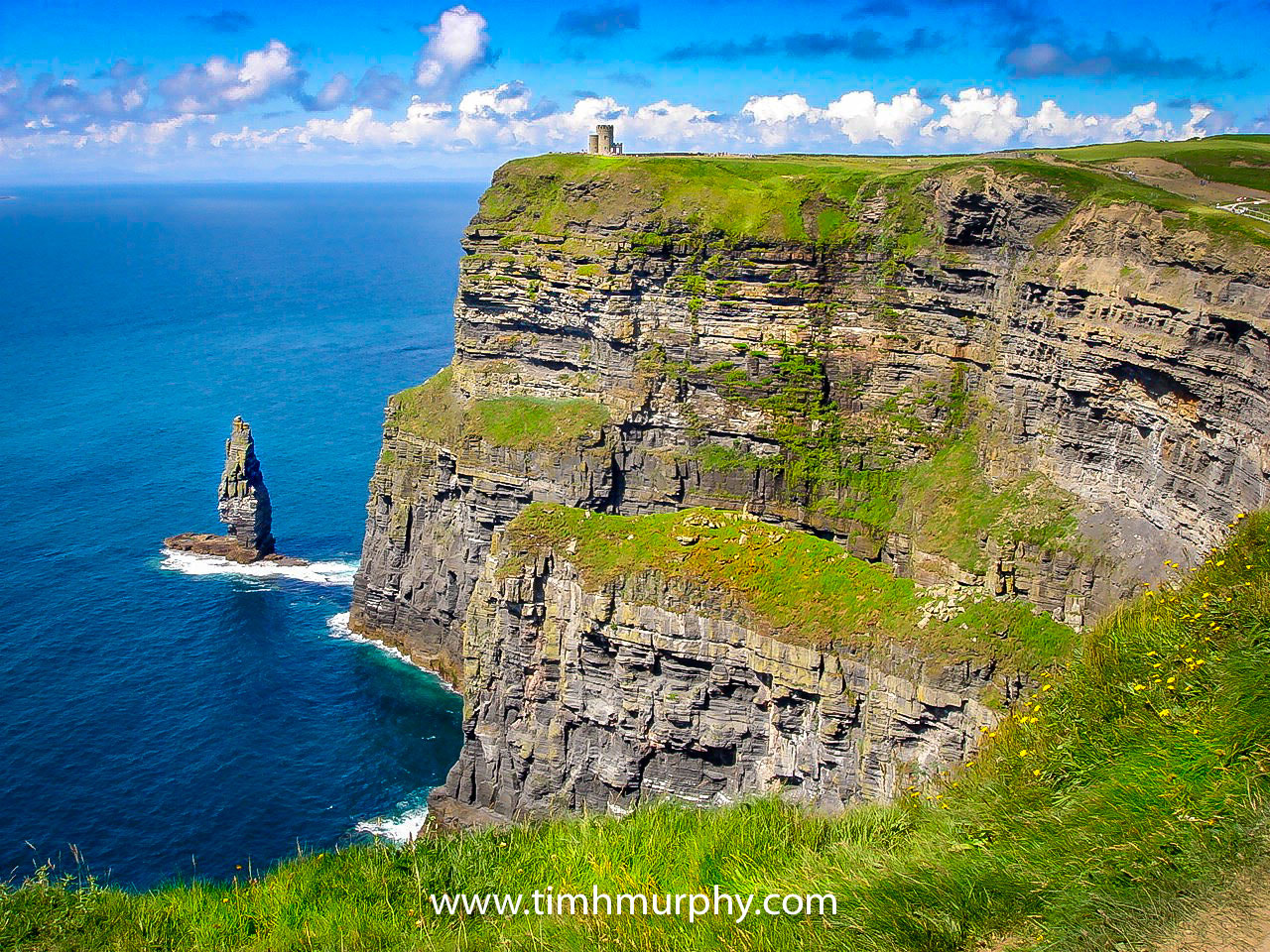 Sony DSC-T9 sample photo. Cliffs of moher photography