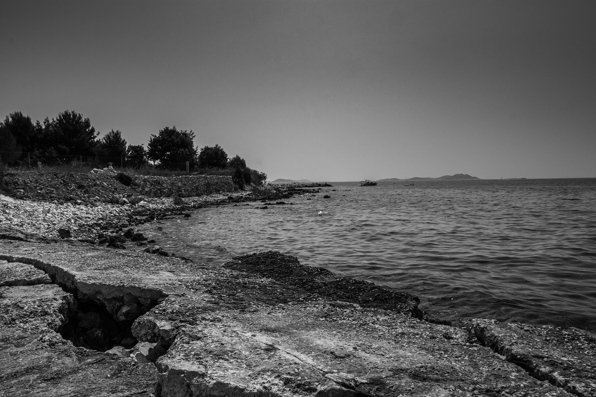 Canon EOS 500D (EOS Rebel T1i / EOS Kiss X3) sample photo. Coast in biograd na moru photography