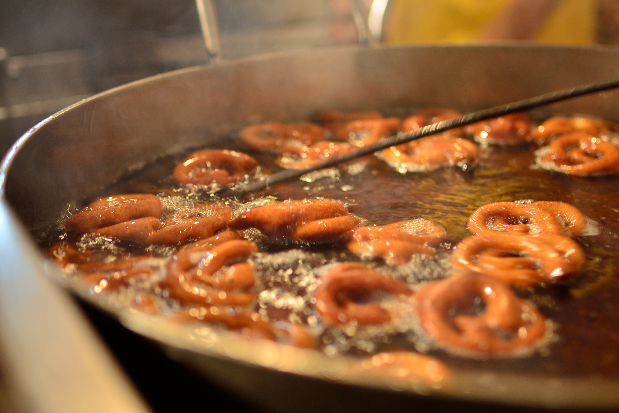 Nikon D5100 + Tamron SP 35mm F1.8 Di VC USD sample photo. The indian twisted sweet. jalebi. photography