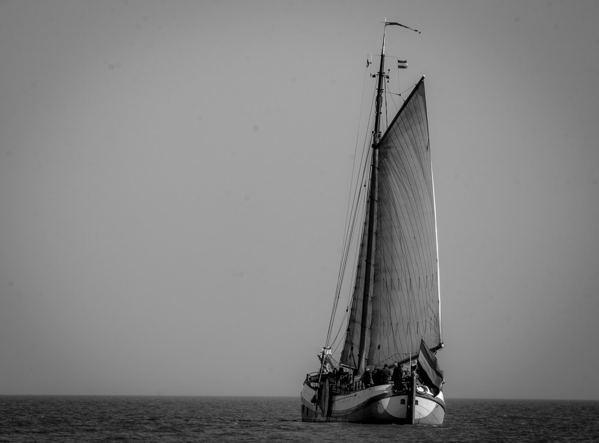 Canon EF-S 55-250mm F4-5.6 IS STM sample photo. Sailing home photography