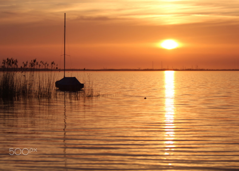 Canon EF 70-200mm F2.8L IS USM sample photo. Sunset wolderwijd photography