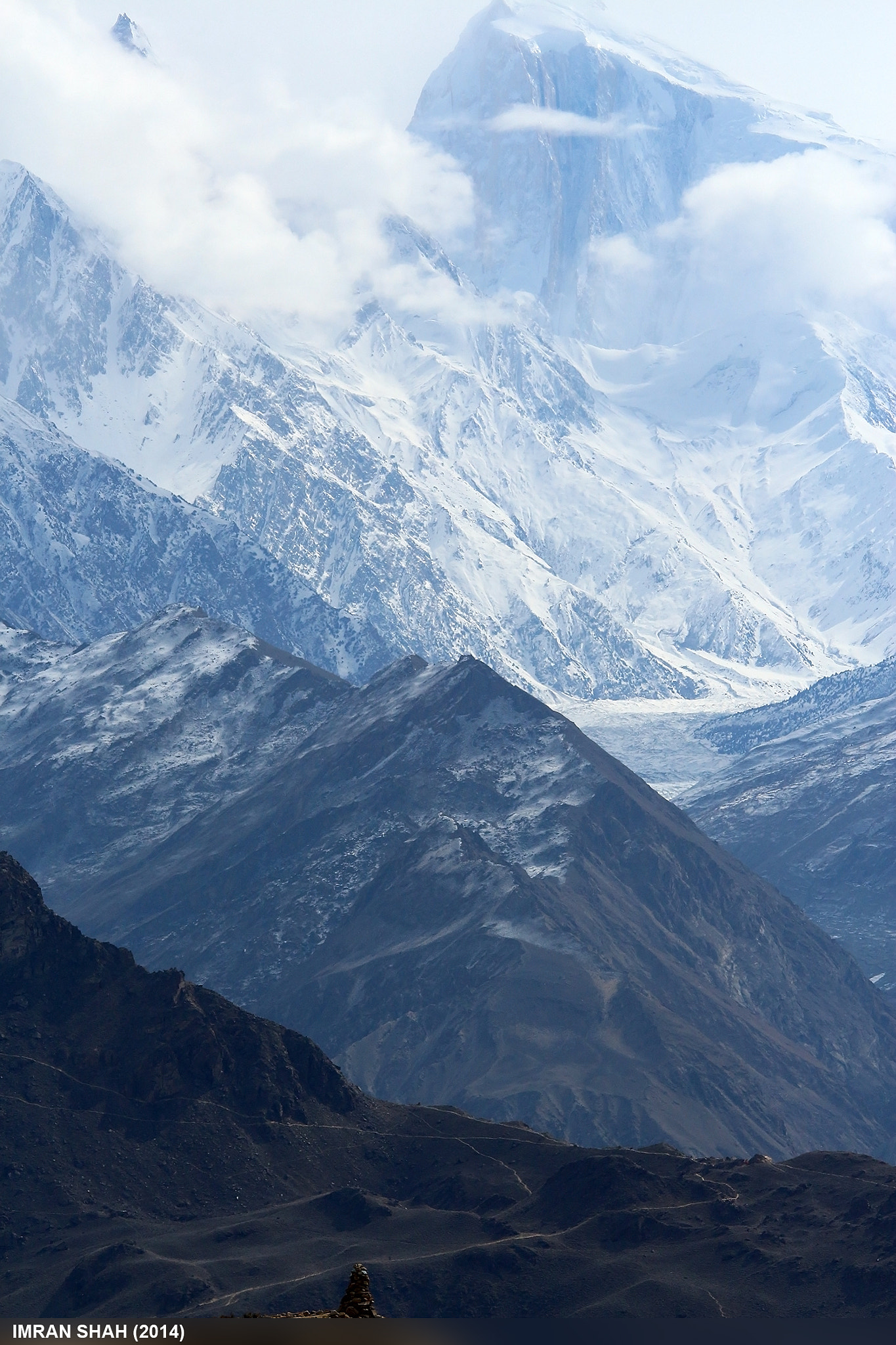Sigma 150-500mm F5-6.3 DG OS HSM sample photo. Spantik (7027m) photography
