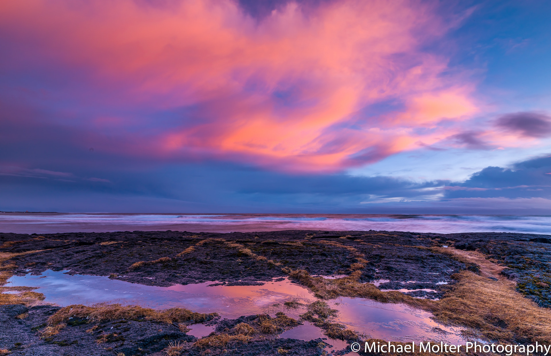 Hasselblad H4D + HCD 24 sample photo. Pink waterholes at grindavik #1 photography