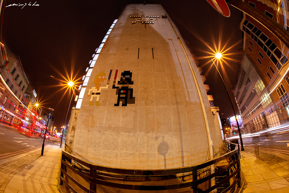 Samyang 12mm F2.8 ED AS NCS Fisheye sample photo. Star wars at shoredietch photography