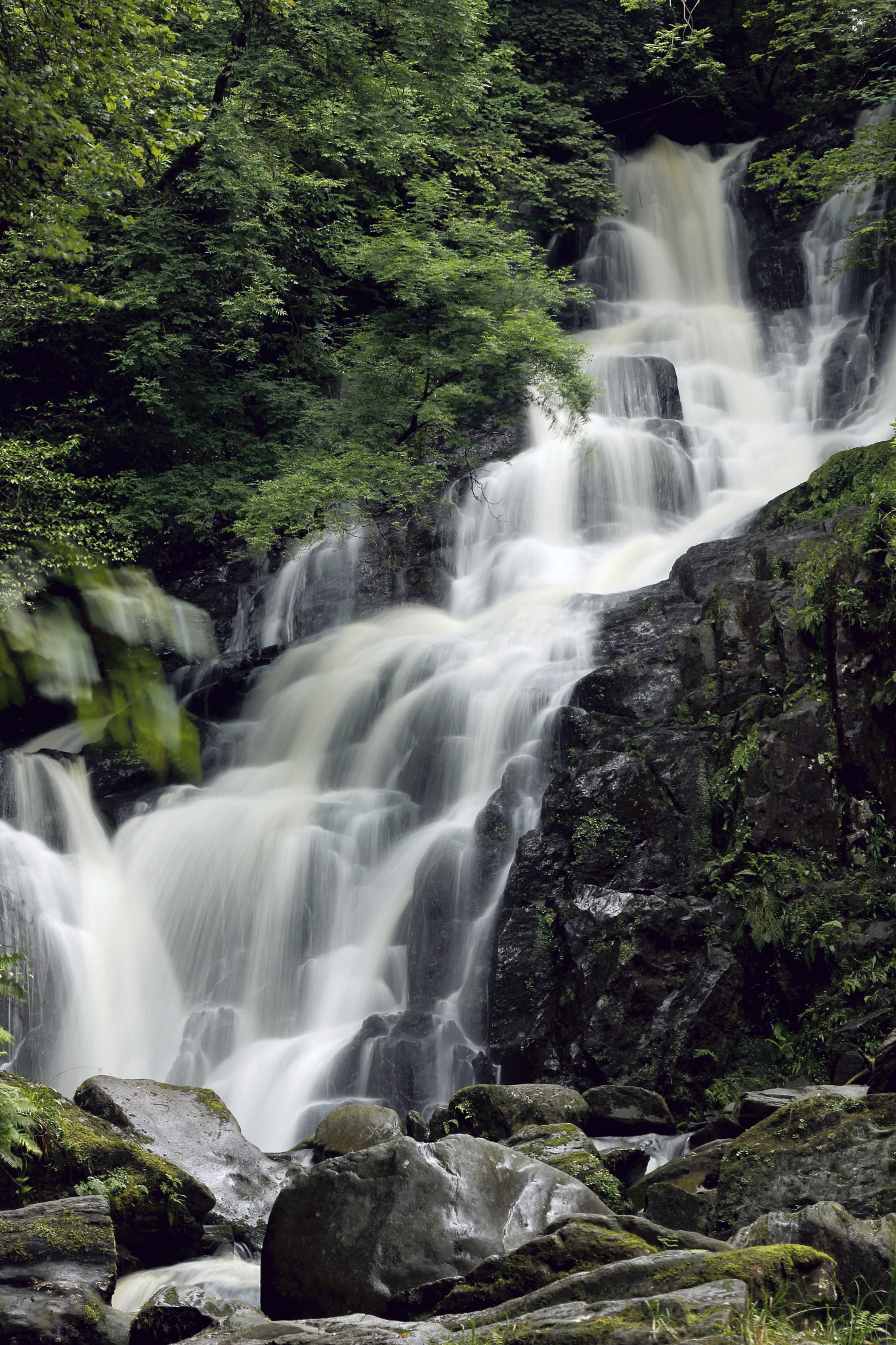 Canon EOS 550D (EOS Rebel T2i / EOS Kiss X4) + Canon EF 50mm F1.8 II sample photo. Torc waterfall photography