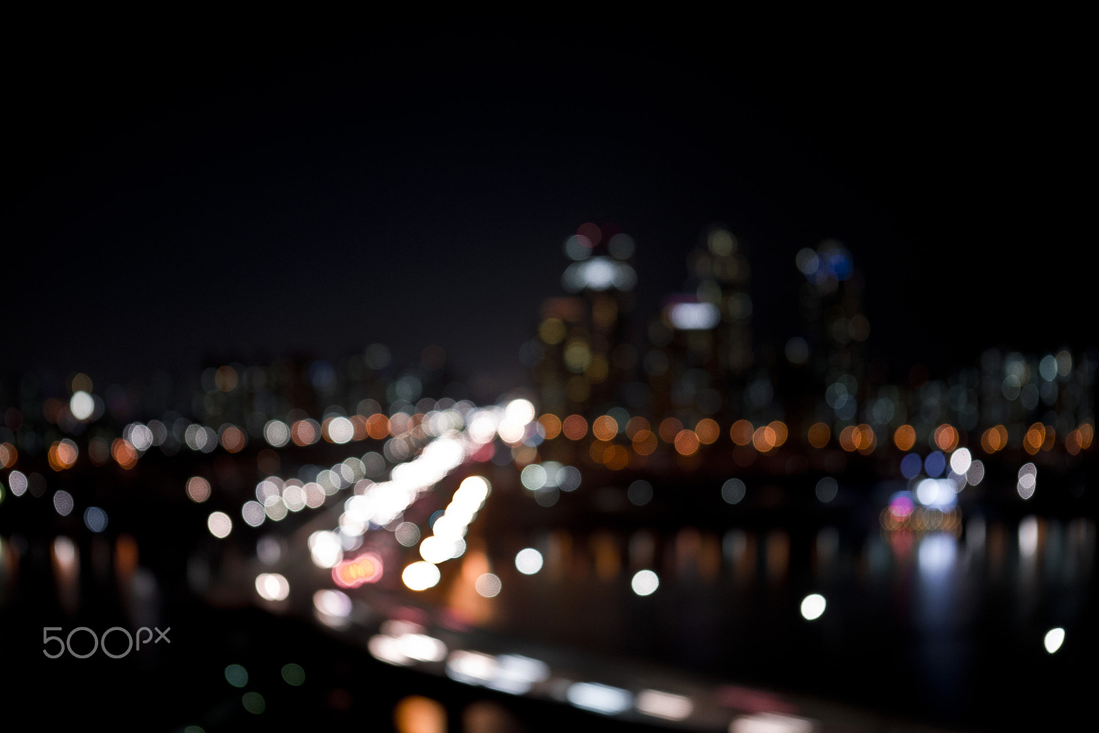 Panasonic Lumix G X Vario 35-100mm F2.8 OIS sample photo. Night line photography