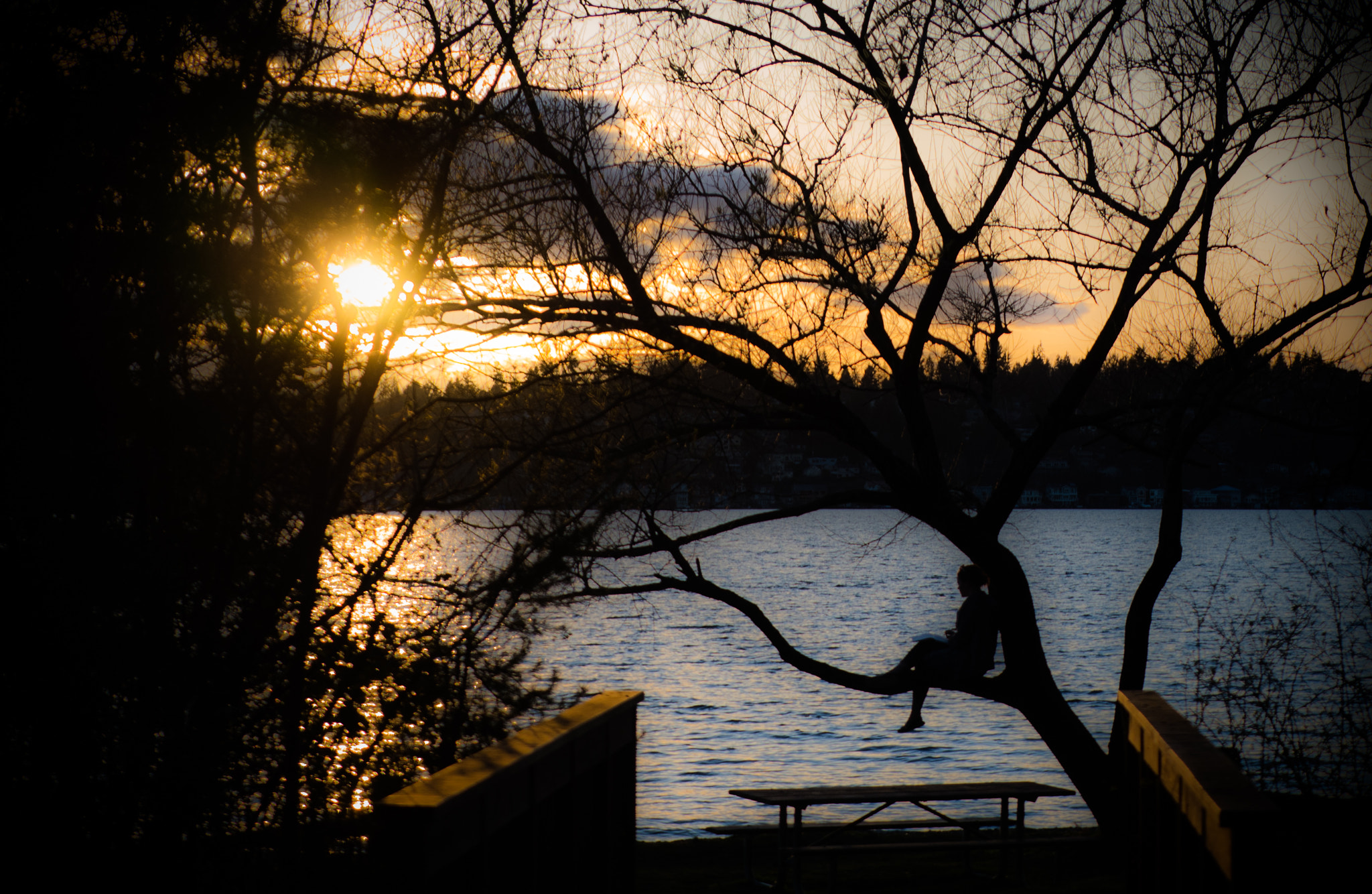 Panasonic Lumix G X Vario 35-100mm F2.8 OIS sample photo. Watching the sunset photography