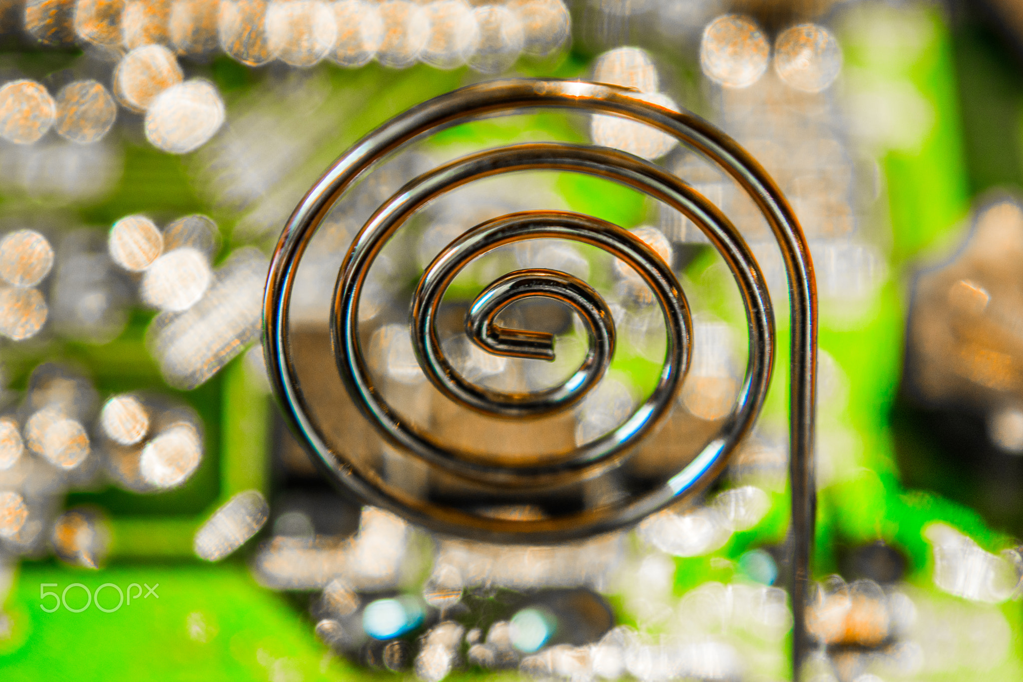 Metal spiral