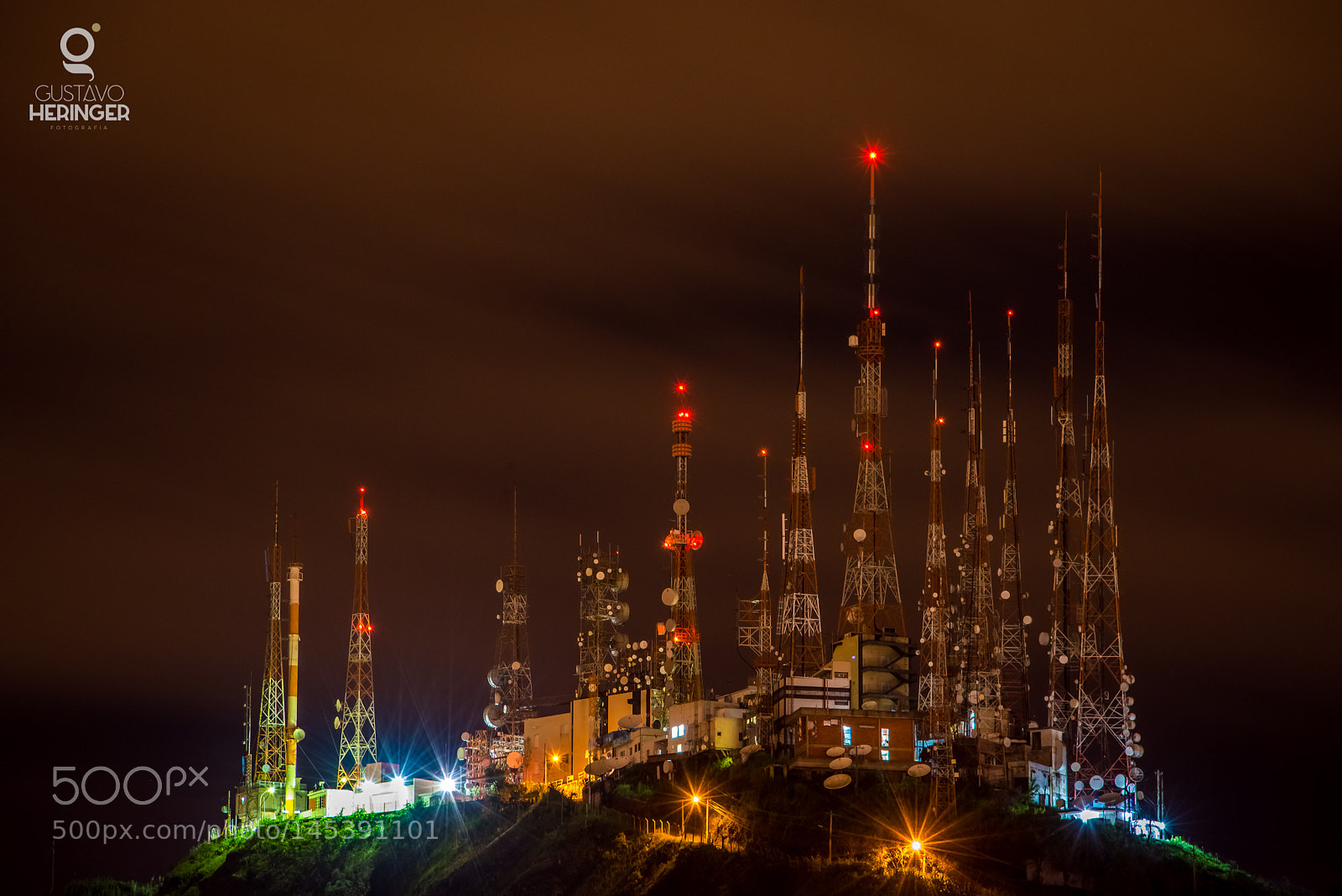Nikon D610 sample photo. Communication towers in the photography