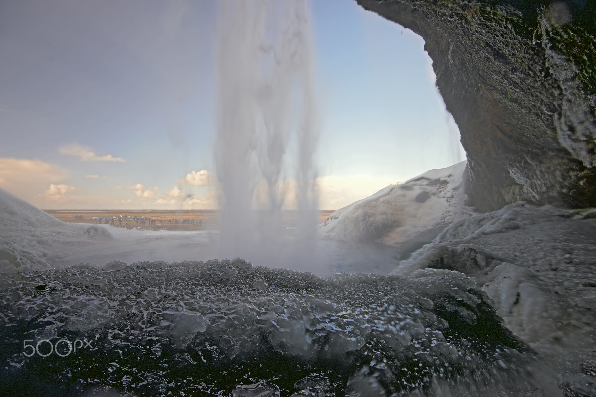 Seljalandsfoss back