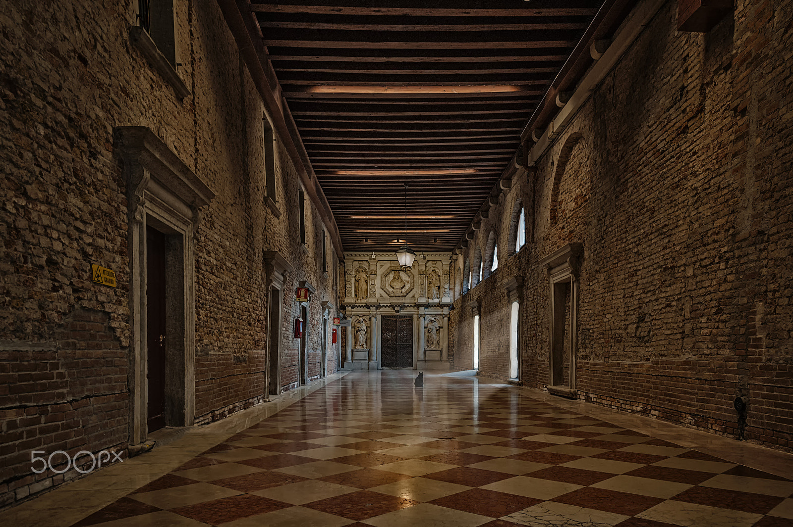 Nikon D3 sample photo. Inside the scuola grande di san marco (ospedale civile) photography