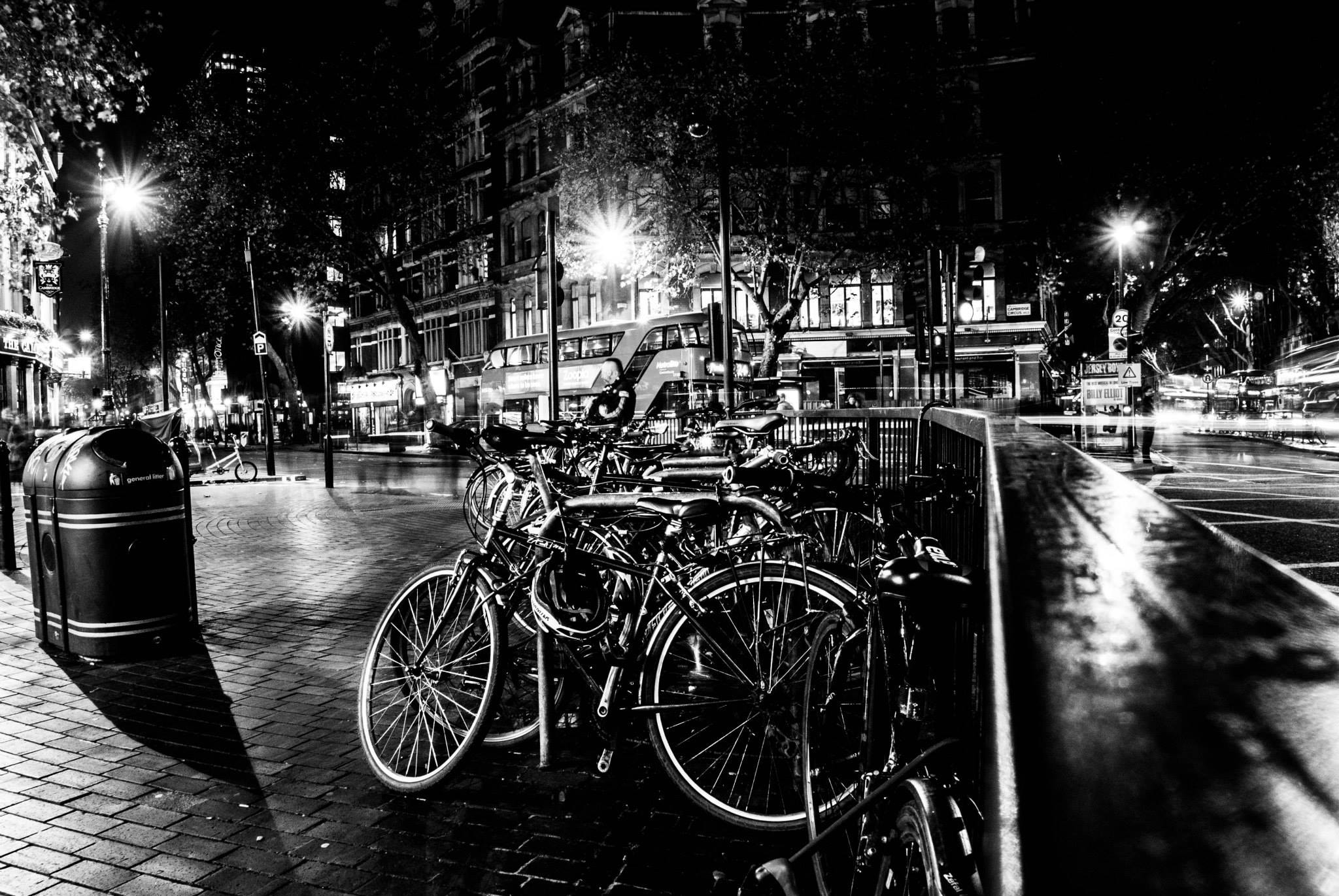 London Street Night