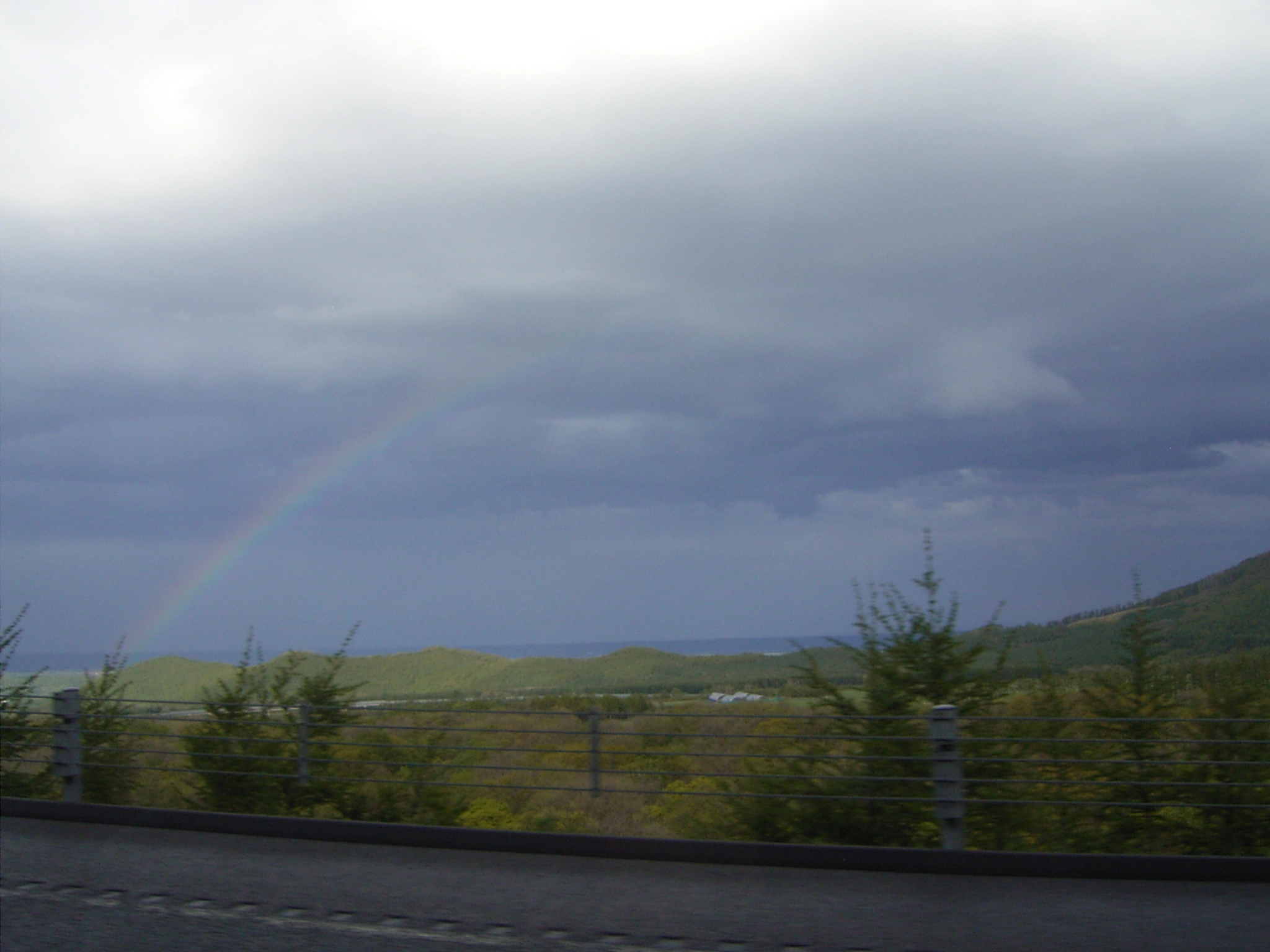 Ricoh Caplio G4 sample photo. 雨上がりの山間部 photography