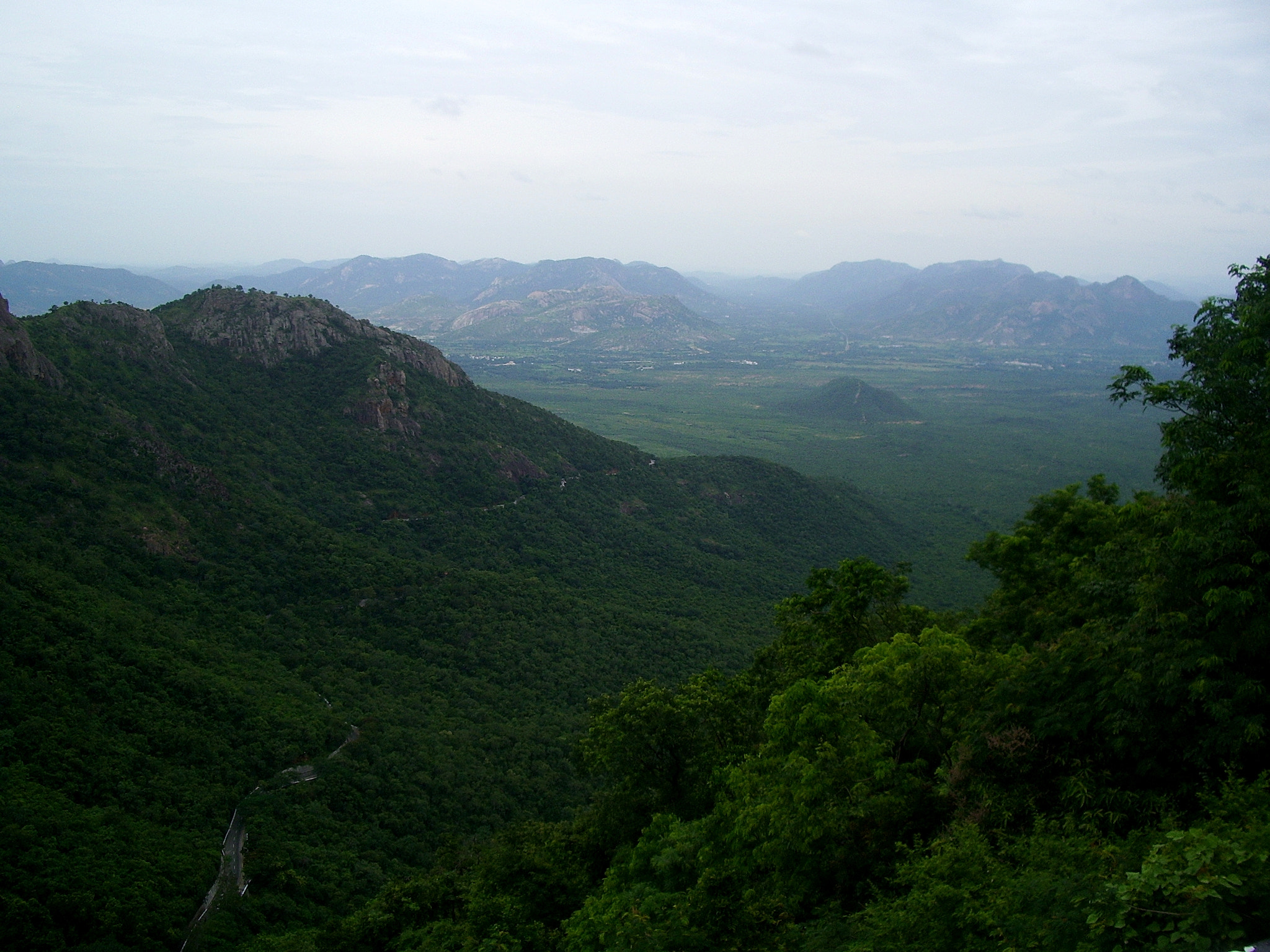 Pentax OPTIO S50 sample photo. Tirumala sacred mountain photography