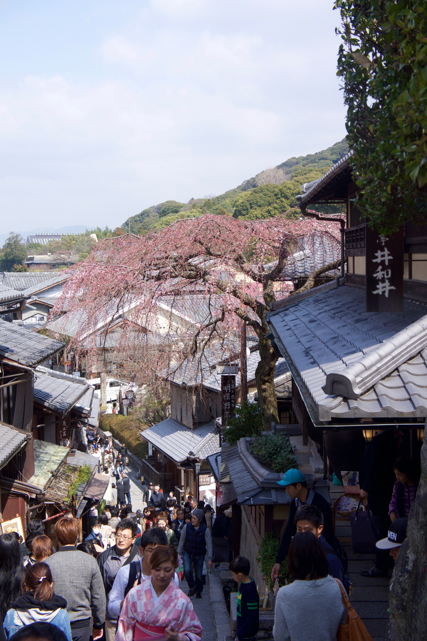 Sony E 18-55mm F3.5-5.6 OSS sample photo. Higashiyama district :kyoto old town photography