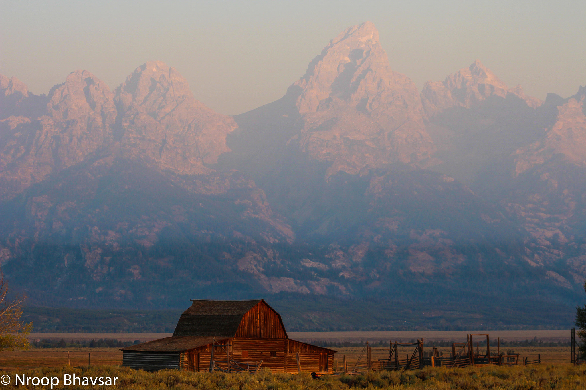 Canon EF 75-300mm f/4-5.6 USM sample photo. Tetons at sunrise! photography