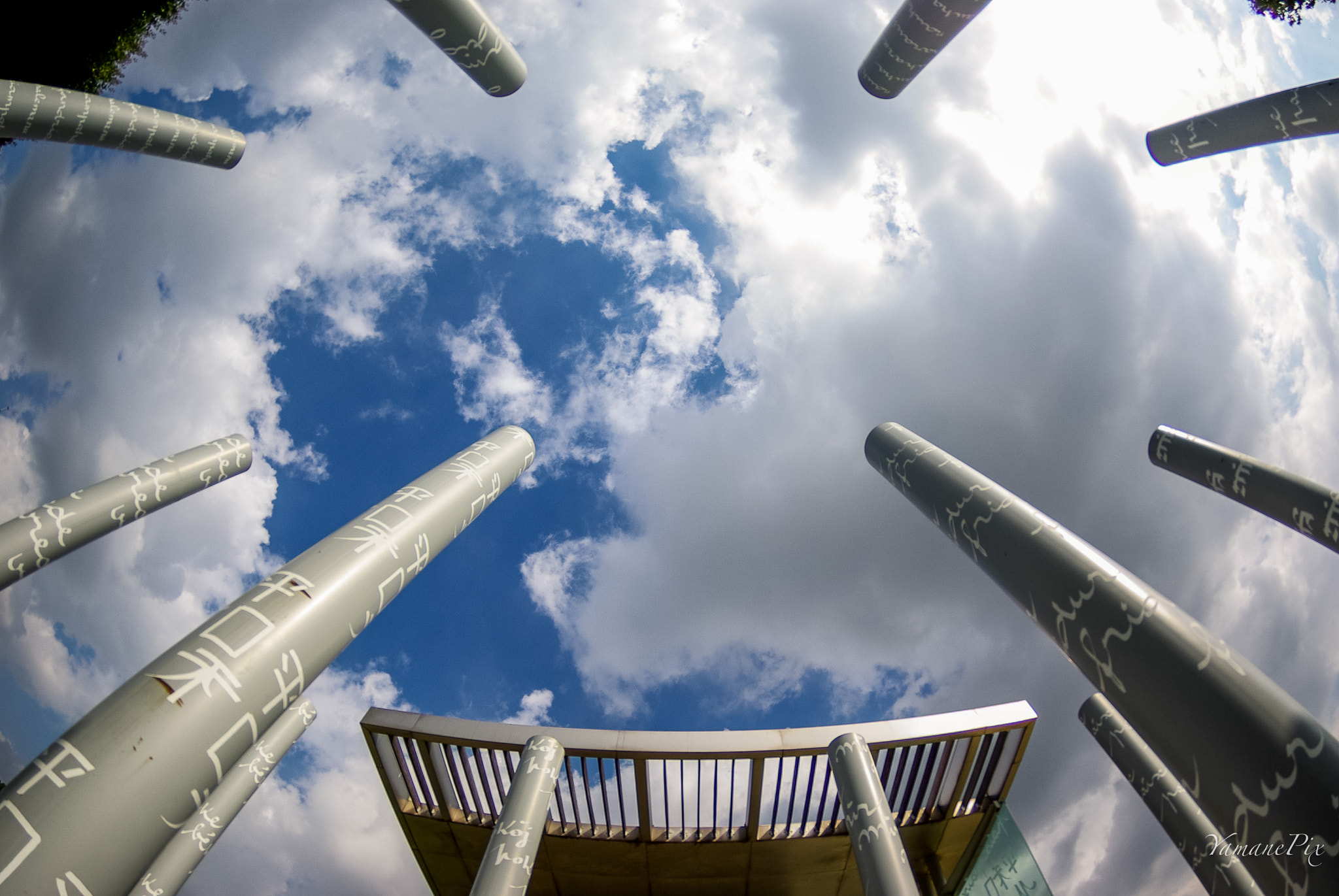 Pentax K10D sample photo. Language in the sky photography