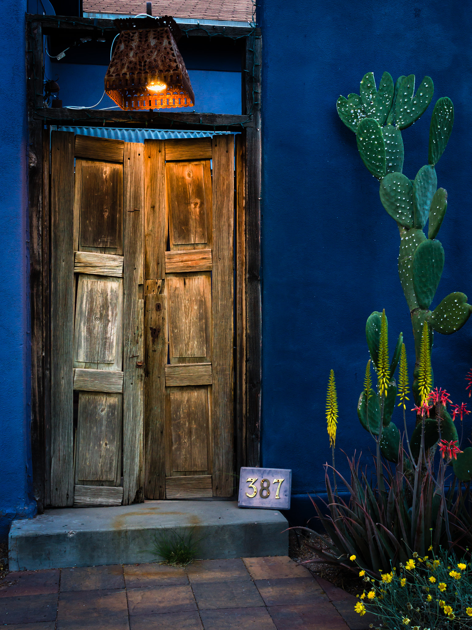 Sony Alpha NEX-7 + Sony Sonnar T* E 24mm F1.8 ZA sample photo. Old tucson door photography