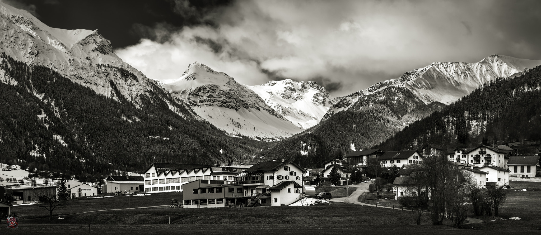 Leica M9 + Leica APO-Summicron-M 90mm F2 ASPH sample photo. Val müstair: the "industrial park" of the valley - work where others spend their hollidays! photography