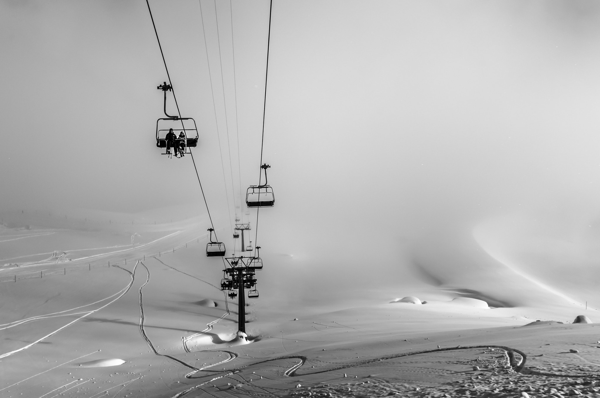 Pentax K-50 sample photo. Lift to nowhere photography