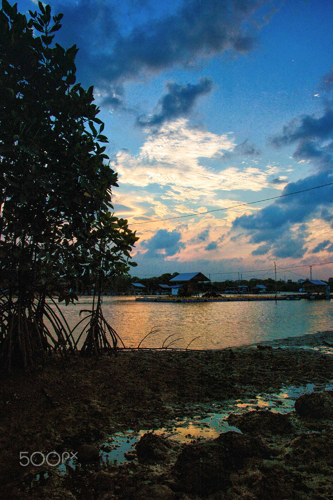 Nikon D70 sample photo. Lhokseumawe city reservoir-1 photography