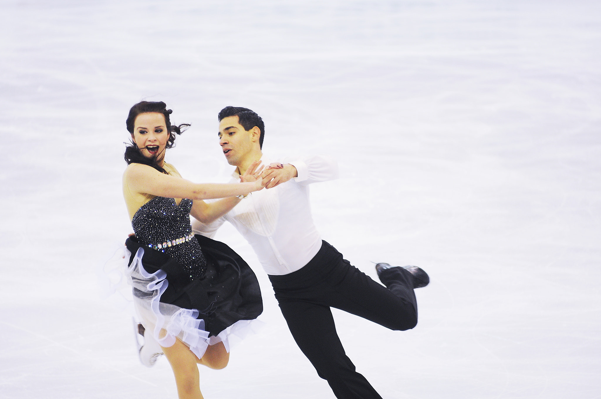 Nikon D300 + Manual Lens No CPU sample photo. Anna cappellini and luca lanotte at gpf barcelona 2015 photography