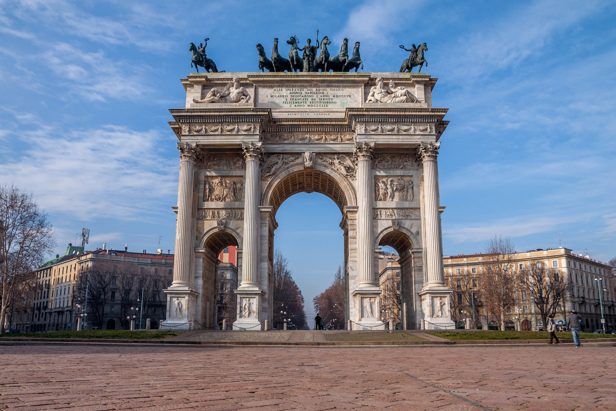 Canon EOS 500D (EOS Rebel T1i / EOS Kiss X3) sample photo. Arco della pace photography