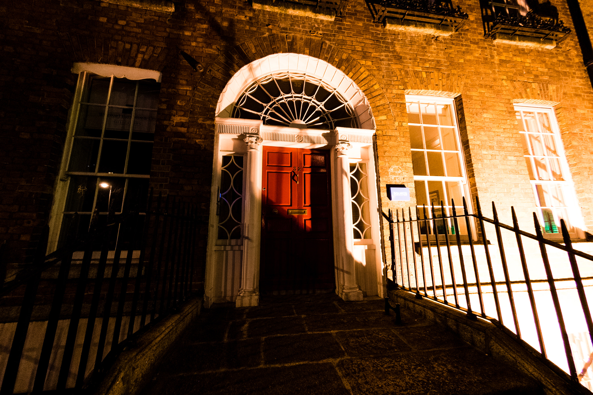 Nikon AF DX Fisheye-Nikkor 10.5mm F2.8G ED sample photo. Dublin doors photography