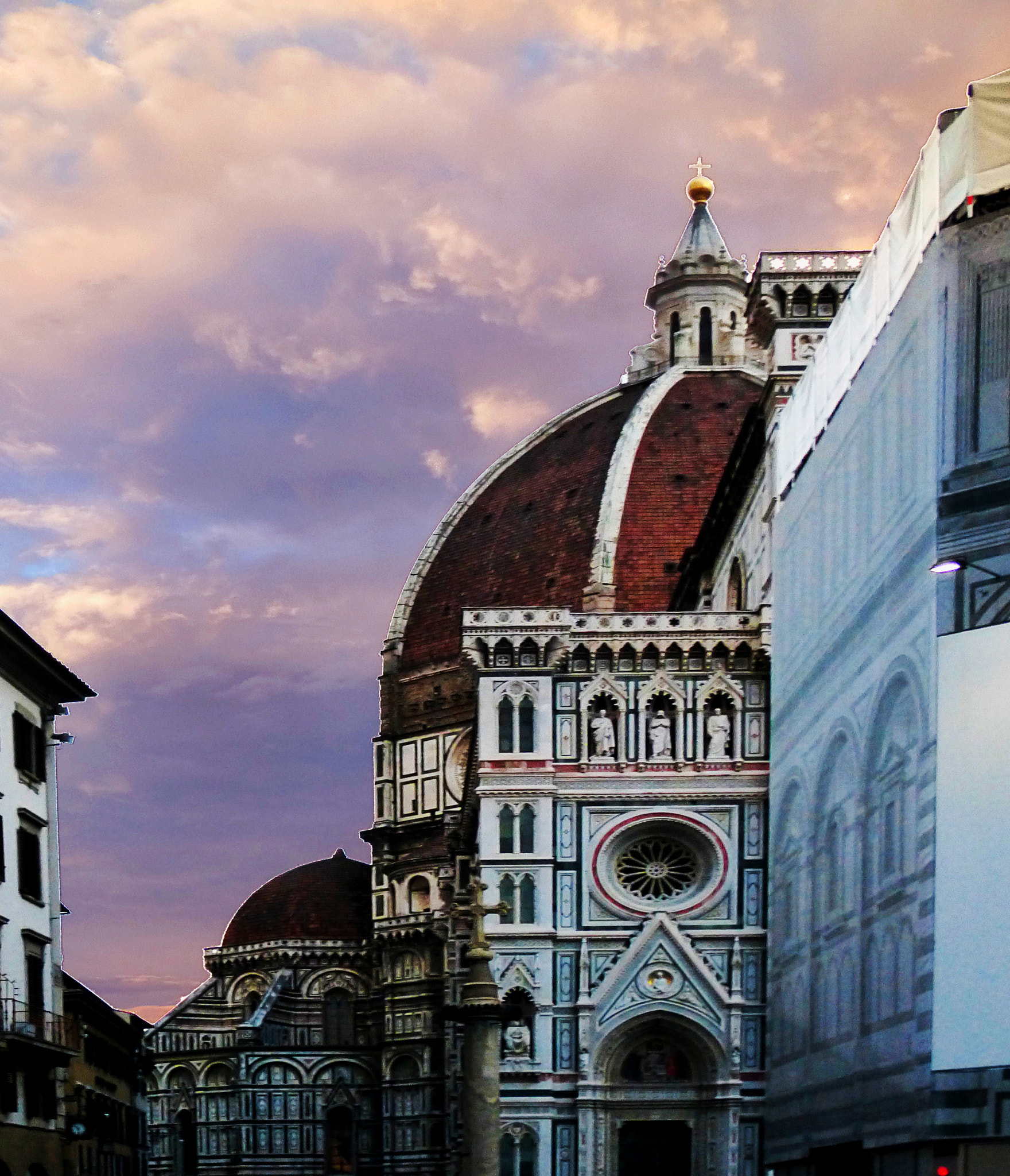 Panasonic Lumix DMC-ZS25 (Lumix DMC-TZ35) sample photo. Duomo street - florence italy photography