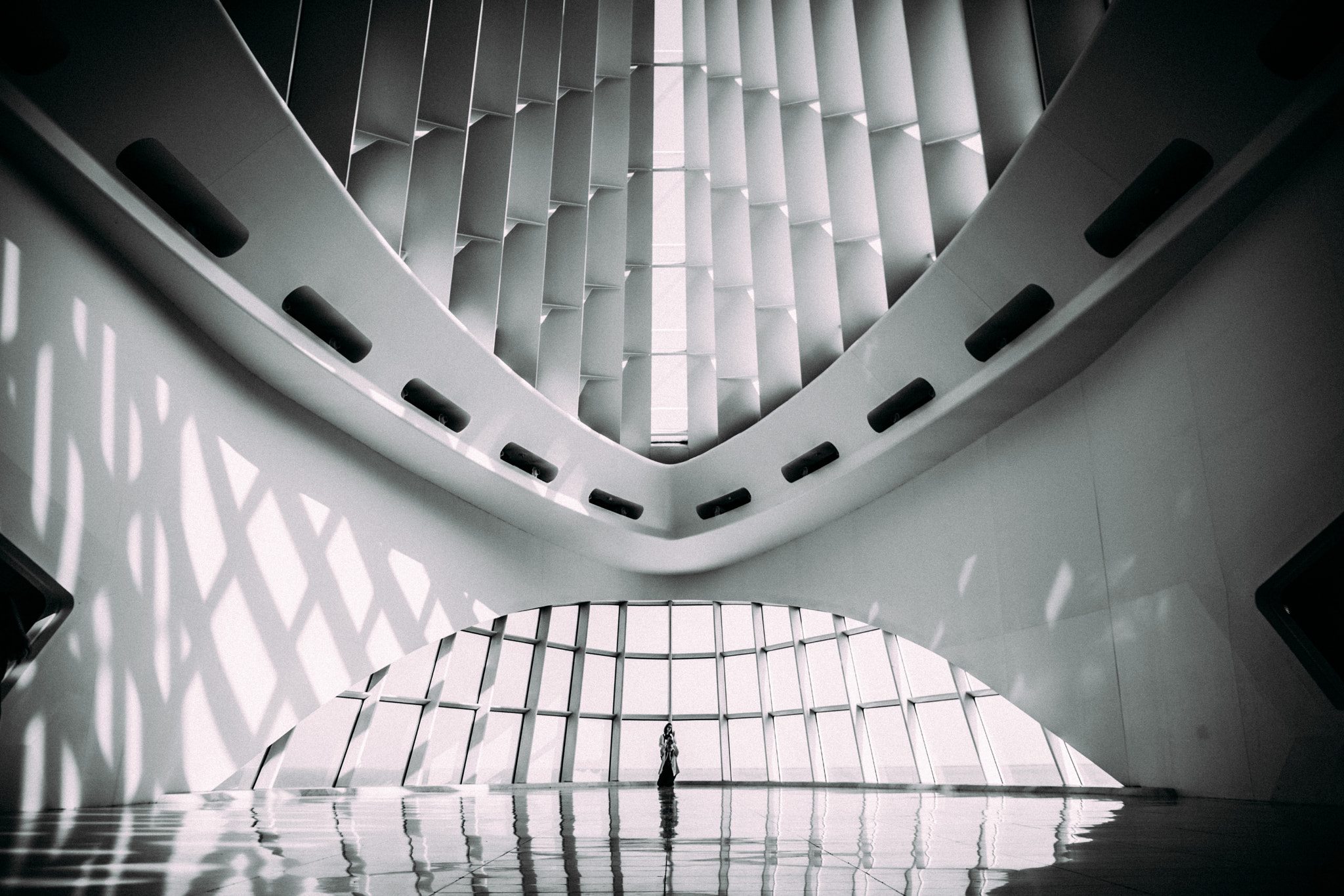 Sony a6300 + Sony DT 50mm F1.8 SAM sample photo. Milwaukee art museum photography