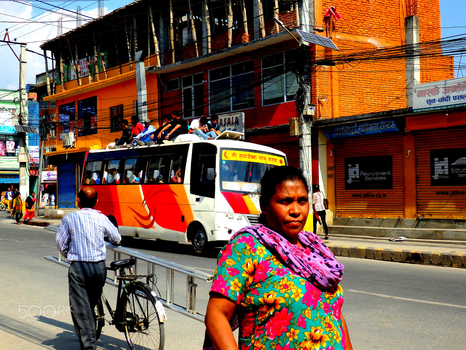 Olympus SZ-16,DZ-105 sample photo. Life and death in kathmandu, nepal photography