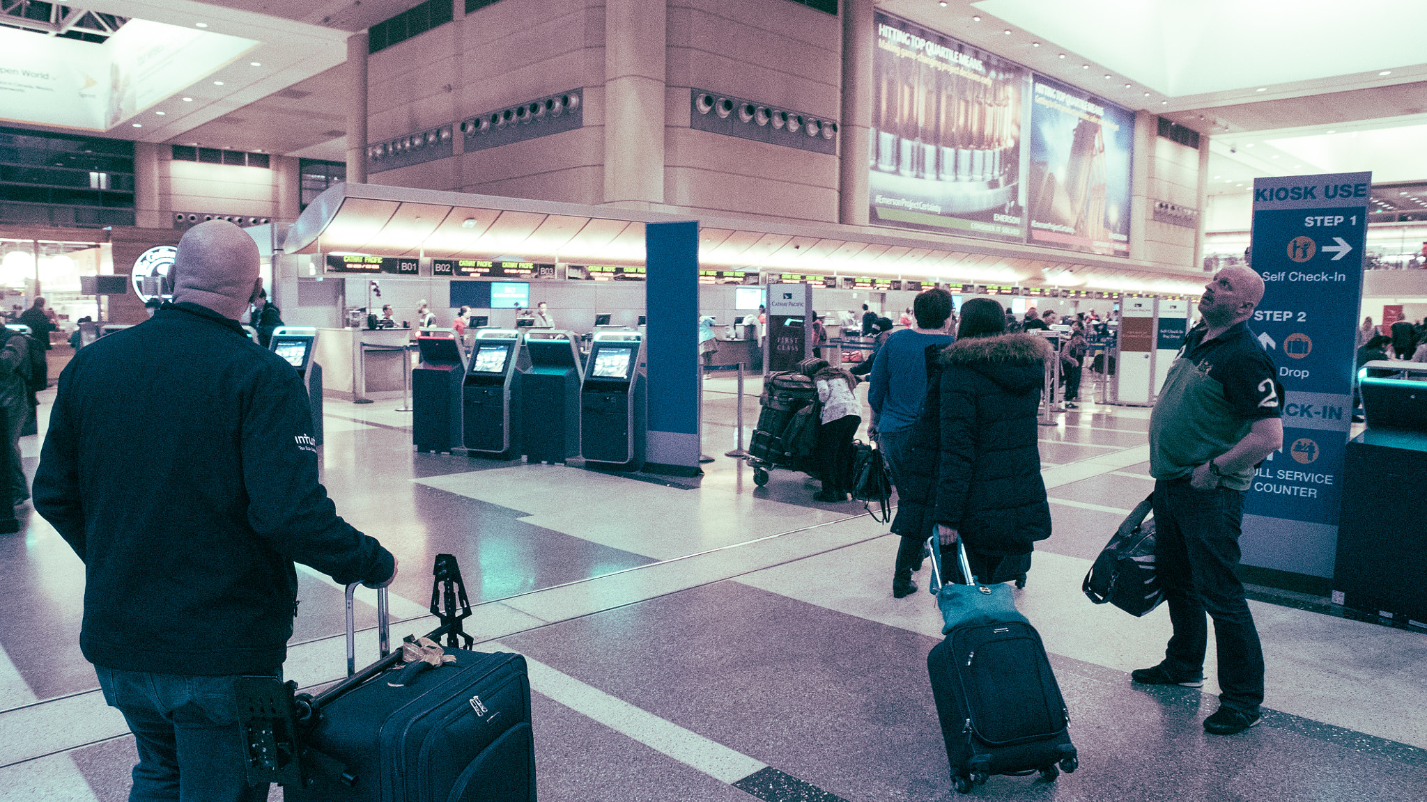 24-70mm F2.8 OSS sample photo. Airport photography