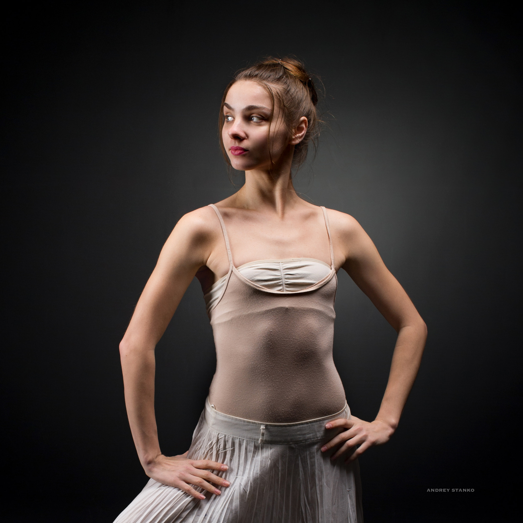 Nikon D3S + Sigma 50mm F1.4 EX DG HSM sample photo. Portrait of ballerina photography
