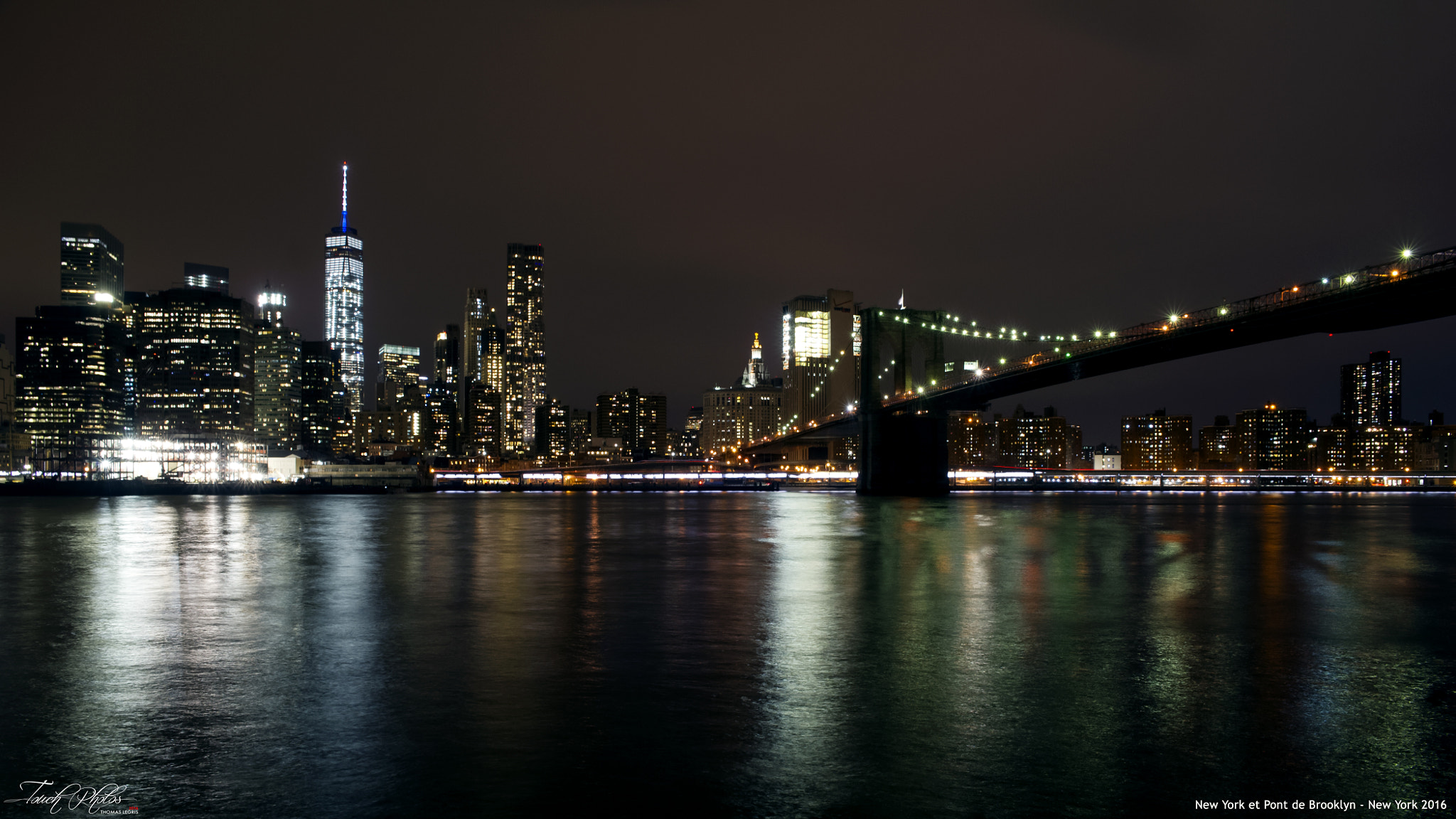 Sigma 24-70mm F2.8 EX DG HSM sample photo. Vue sur manhattan et le pont de brooklyn ! photography