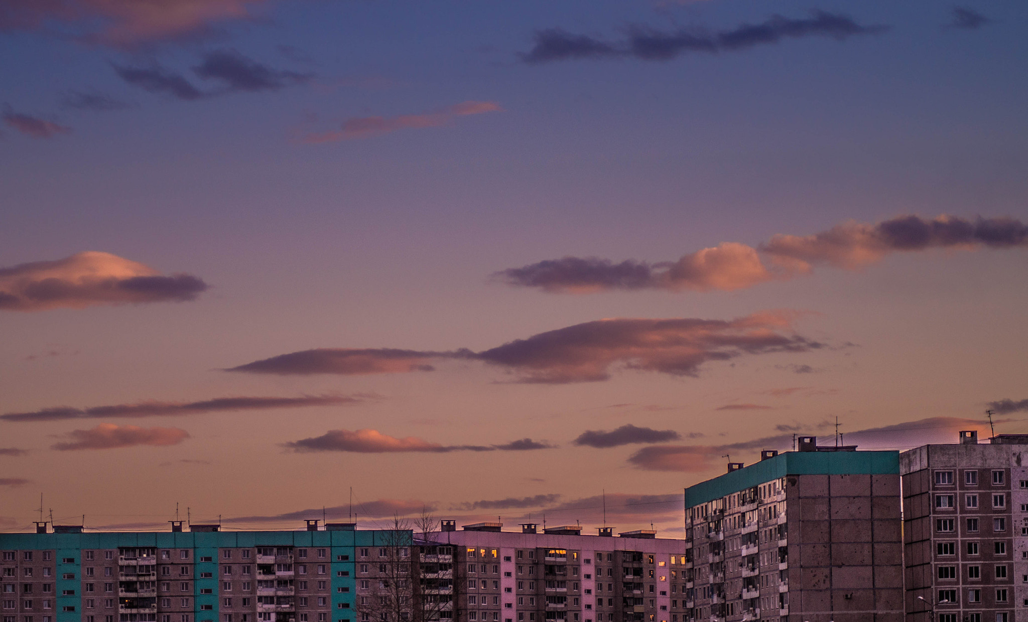 Sony SLT-A37 sample photo. Sunset before snow photography