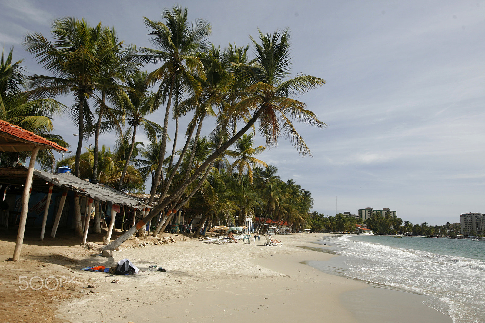 Canon EOS 5D + Canon EF 16-35mm F2.8L USM sample photo. South america venezuela isla margatita pampatar beach coast photography