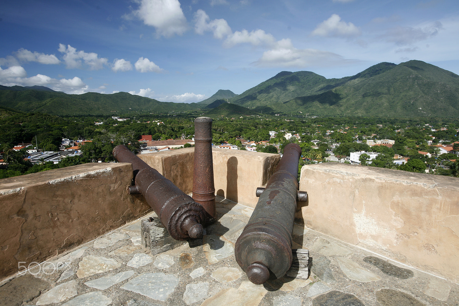 Canon EOS 5D + Canon EF 16-35mm F2.8L USM sample photo. South america venezuela isla margatita la asuncion castillo photography