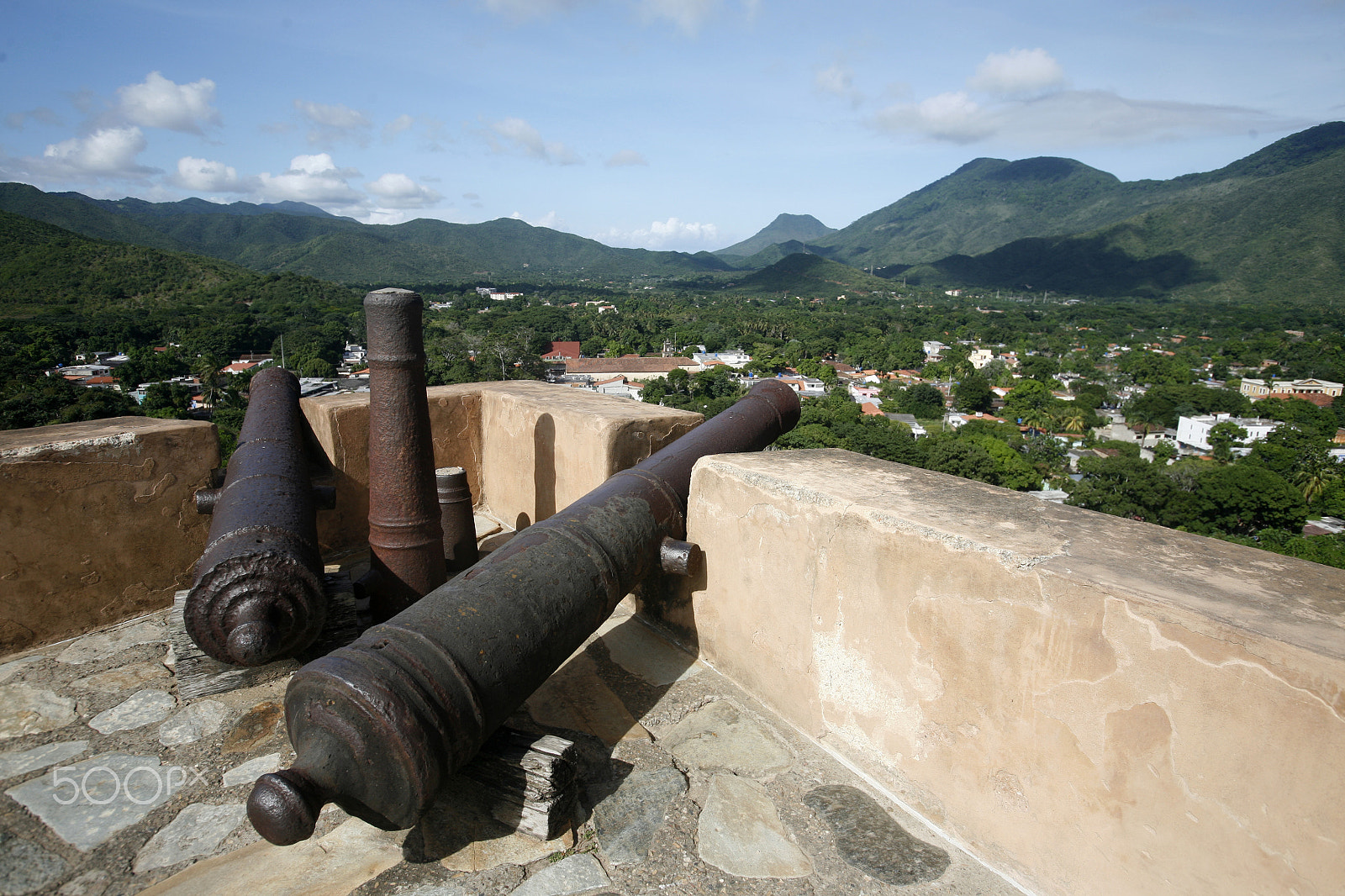 Canon EOS 5D + Canon EF 16-35mm F2.8L USM sample photo. South america venezuela isla margatita la asuncion castillo photography