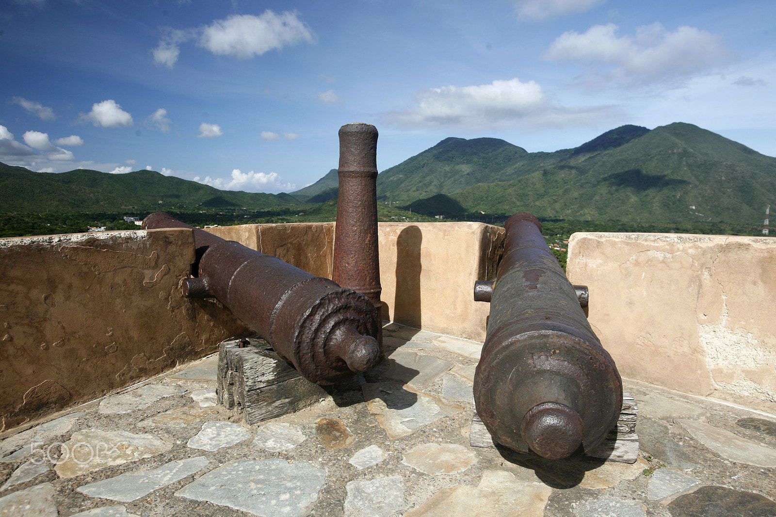 Canon EOS 5D + Canon EF 16-35mm F2.8L USM sample photo. South america venezuela isla margatita la asuncion castillo photography