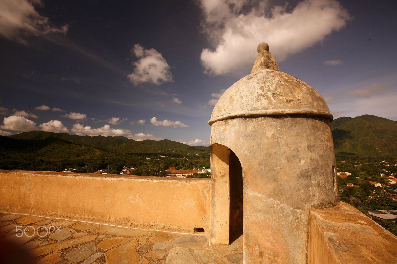 Canon EOS 5D + Canon EF 16-35mm F2.8L USM sample photo. South america venezuela isla margatita la asuncion castillo photography